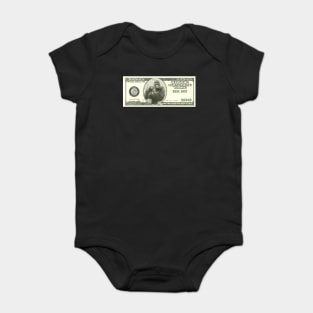 Harambe Dollar Bill Baby Bodysuit